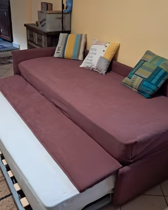 Divano letto a scomparsa