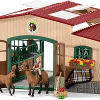 Scuderia con cavalli e accessori FARM WORLD