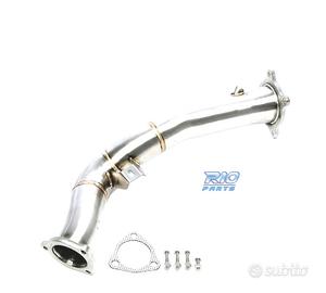 SOPPRESSORE DOWNPIPE PORSCHE MACAN 14-18 ACCIAIO