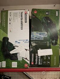 Parkside due macchine, Taglia prato