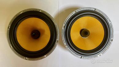 Coppia Woofer Bowers&Wilkins 165mm cdm1 se cdm1 NT