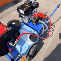 Carrello con cisterna BLU FLEX - EHR160 5Hp