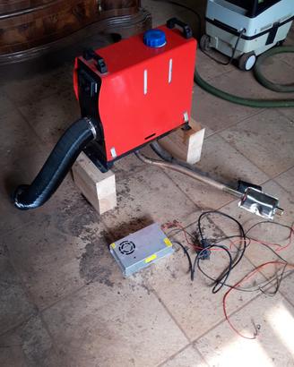 stufa a 12v e  gasolio 