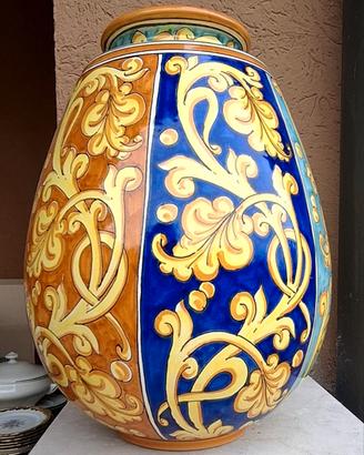 Vaso grande ceramica Caltagirone 