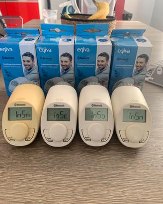 4 valvole termostatiche bluetooth