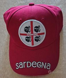 Cappellino "Sardegna" rosso – NUOVO