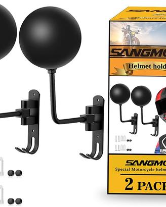 Portacasco da muro universale moto e scooter