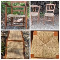 impagliatura sedie e costruzione sedie artigianale