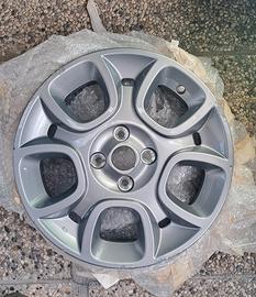 Cerchio in Lega 15 Fiat Panda OEM 51963458 4x98