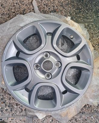 Cerchio in Lega 15 Fiat Panda OEM 51963458 4x98