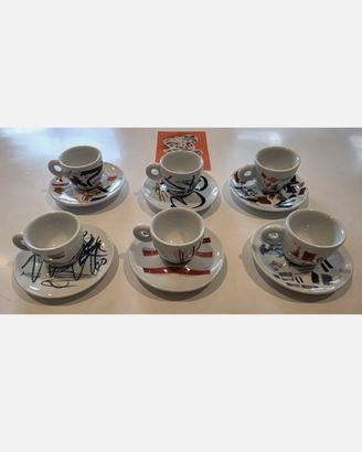 set tazzine caffè illy 2004 - collezione Timoney  