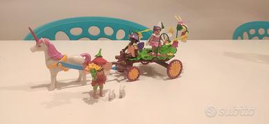 Playmobil 9823 piccole fate con carretto
