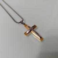 Collana uomo con croce