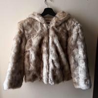 pellicciotto corto sintetico motivi tg S