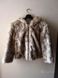 pellicciotto corto sintetico motivi tg S