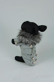cappotto cane grigio pellicciot