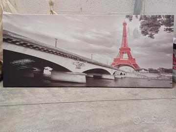 QUADRO IN TELA TORRE EIFFEL PARIGI