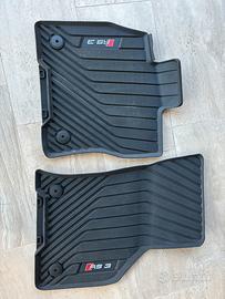 Tappetini gomma Audi RS3 8y
