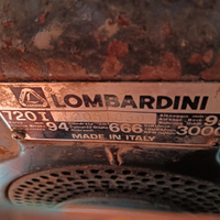 Motore Lombardini cilindrata 666 , 18cv