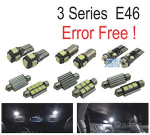 KIT 17 LAMPADE LED INTERNE BMW SERIE 3 E46 SEDAN C