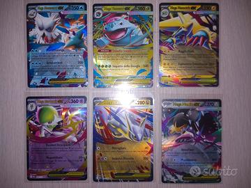 Lotto Carte Pokemon ITA Mega Ex Holo Megaevoluzion