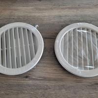 Griglia ventilazione 190 mm da incasso foro 157 mm