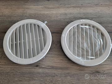 Griglia ventilazione 190 mm da incasso foro 157 mm