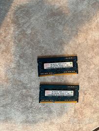 RAM DDR3 SODDRIM 1Gb x 2
