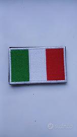 patch bandiera italiana con velcro
