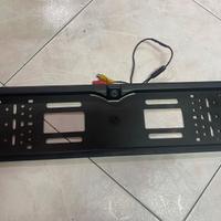 Portatarga con telecamera