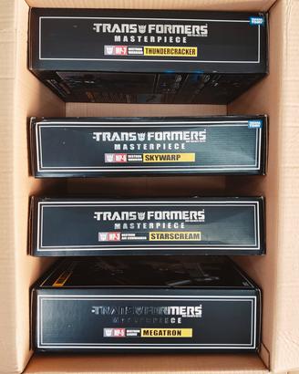 TRANSFORMERS MASTERPIECE - LOTTO DA QUATTRO