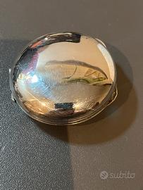 N1226-85 scatoletta metallo argentato