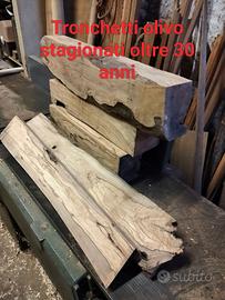 TRONCHETTI  di  OLIVO   STAGIONATO