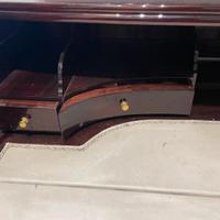 Servante inglese in piuma di mogano