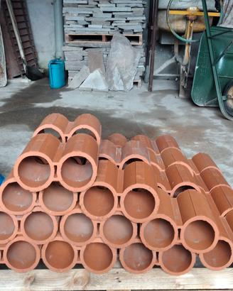 portabottiglia in terracotta
