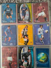 8 carte calciatori