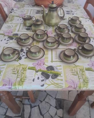 set completo colazione in porcellana Mancioli 