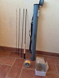 💥Kit completo pesca a mosca nuovo💥