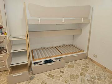 letto a castello colombini salvaspazio