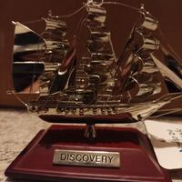 Barca a vela in metallo modellino