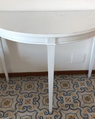 Tavolo consolle bianco