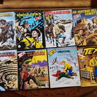 Fumetti Tex. Lot di 8 libri