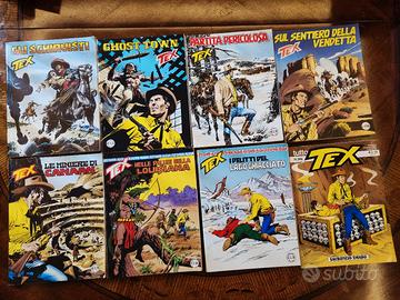 Fumetti Tex. Lot di 8 libri