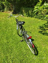 Bicicletta uomo city bike nera