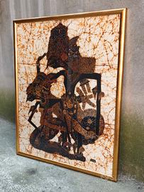 Quadro Batik Indonesiano