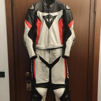 Tuta in pelle Dainese divisibile