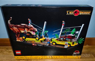 ✅ LEGO 76956 T-Rex Breakout Jurassic Park NUOVO
