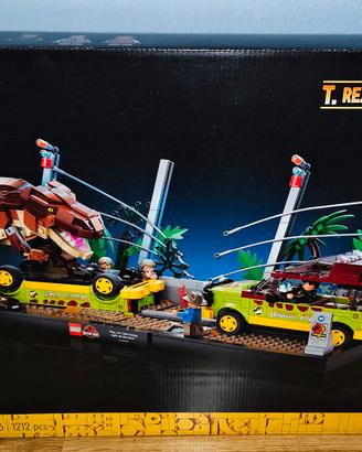 ✅ LEGO 76956 T-Rex Breakout Jurassic Park NUOVO