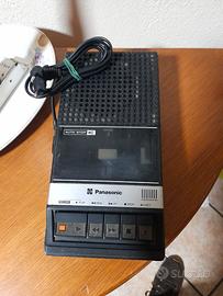 registratore panasonic anni 80 funzionante