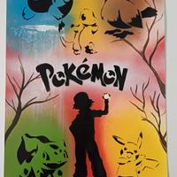 Pokemon spray art